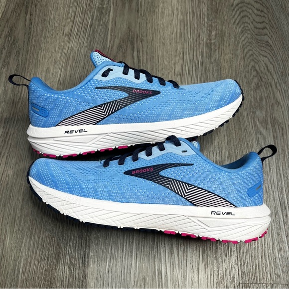 Brooks Revel 6 Women's Size 8 Blue Athletic Running Shoes Sneakers 1203861B474 - Picture 2 of 9